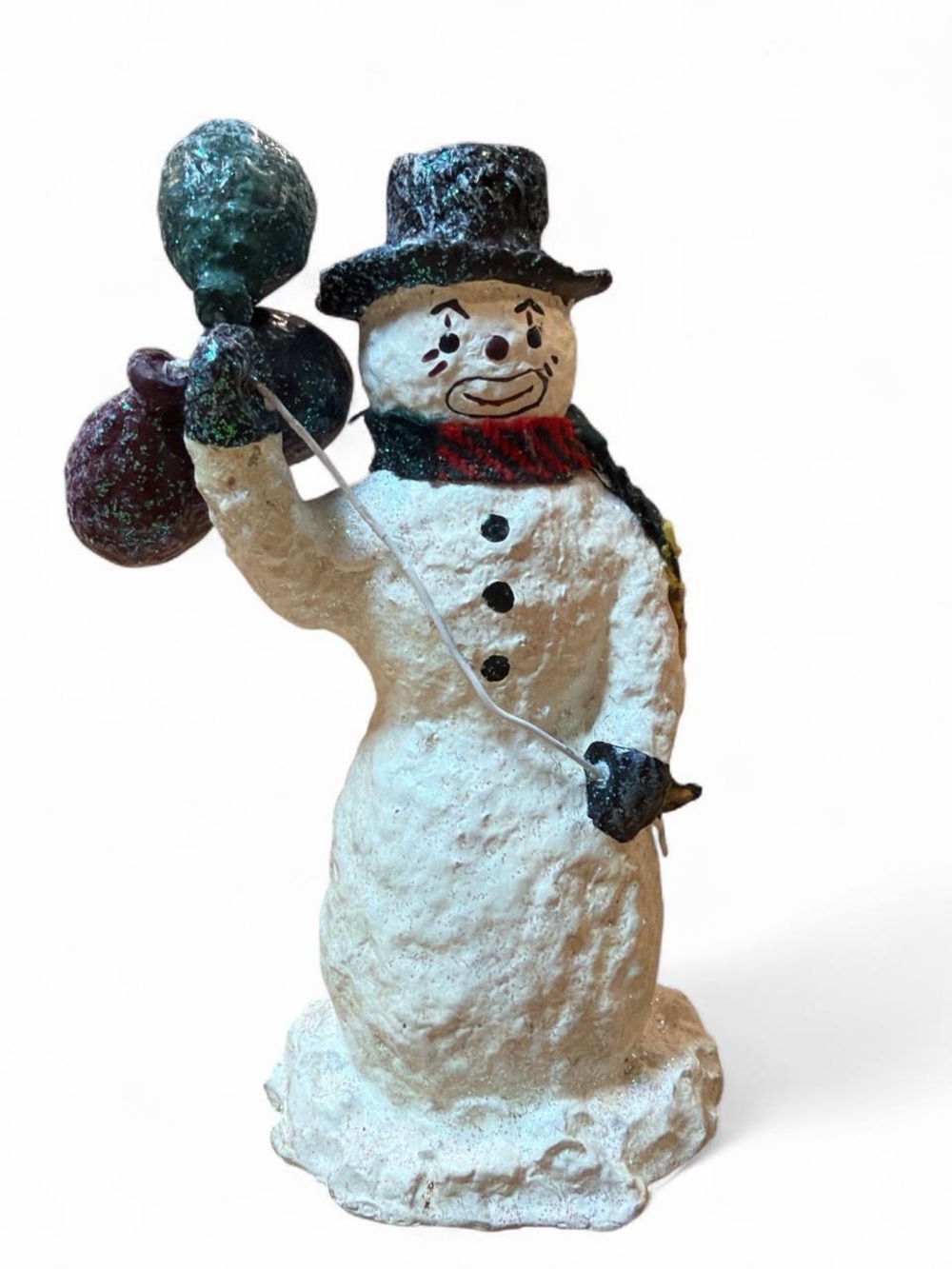 Enesco Snowsnickle 1999 Snowclown with Balloons Linda Lindquist Baldwin 543756